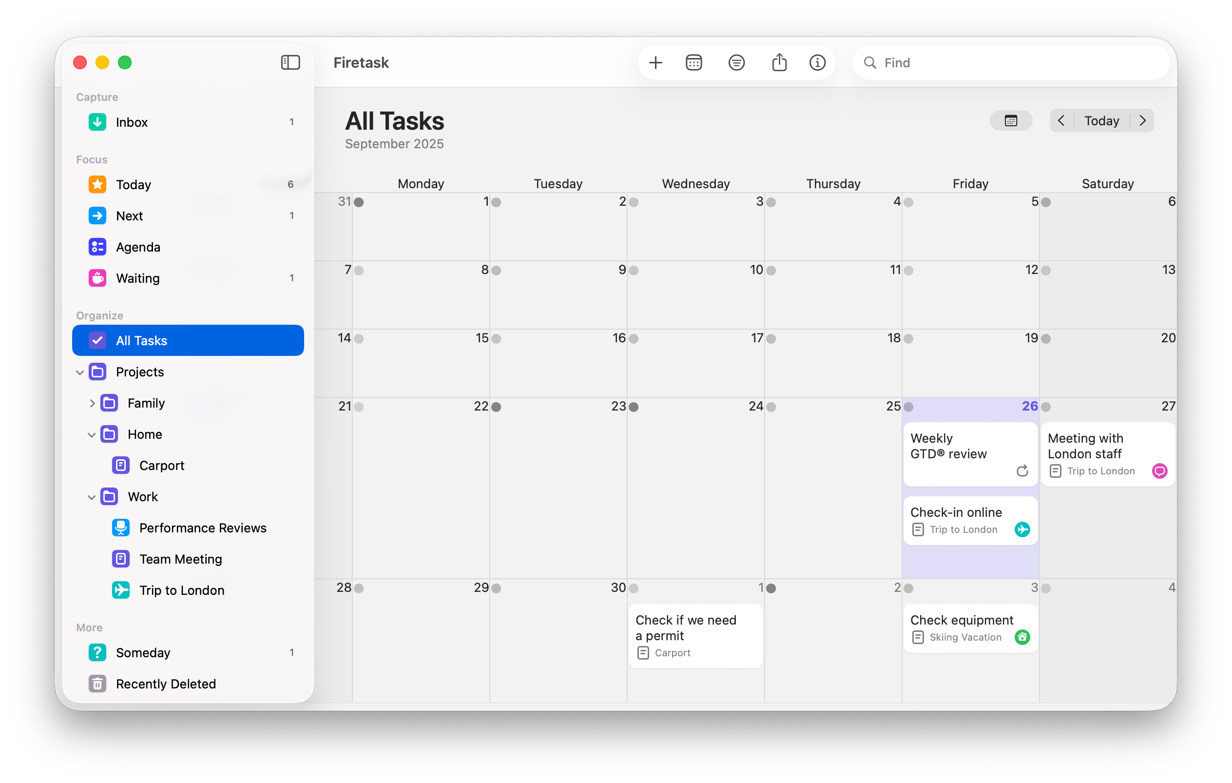 Dates Screen