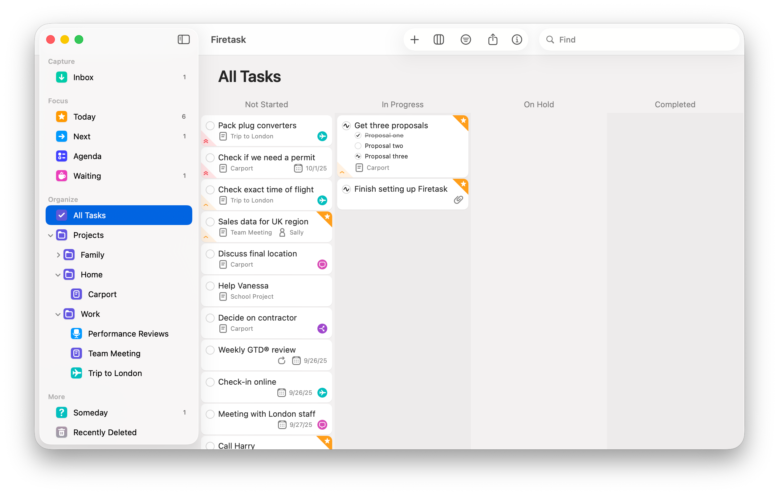 Kanban Screen
