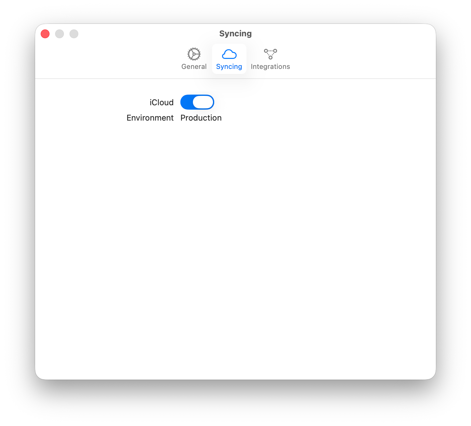 Preferences Syncing